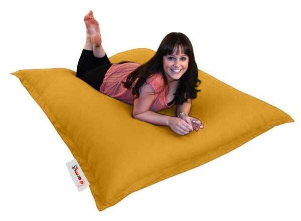 Πολυθρόνα Πουφ Κήπου Cushion Pouf Κίτρινο 20x100 cm