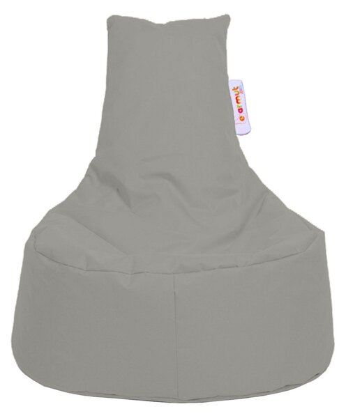 Πολυθρόνα Πουφ Κήπου Baton Γκρι 70x70x35 cm