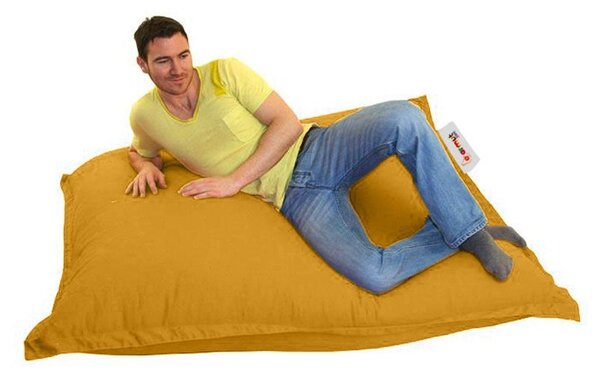 Πολυθρόνα Πουφ Κήπου Cushion Pouf Κίτρινο 20x100 cm