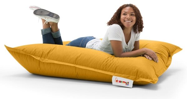 Πολυθρόνα Πουφ Κήπου Cushion Pouf Κίτρινο 20x100 cm