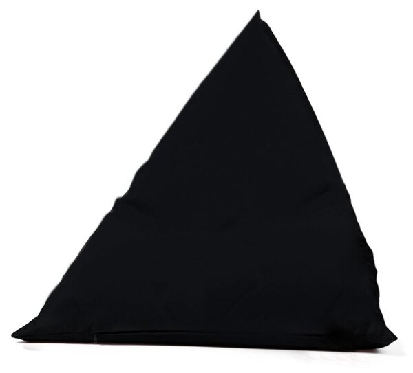 Πολυθρόνα Πουφ Κήπου Pyramid Μαύρο 145x90x35 cm