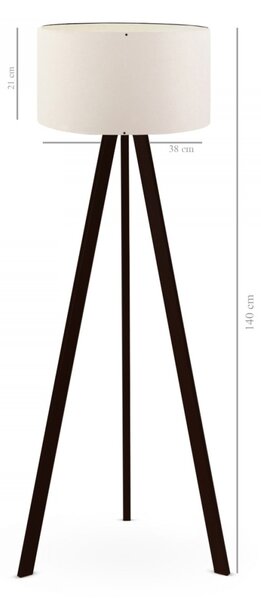Φωτιστικό Δαπέδου AYD-2650 Κρεμ 38x21x140 cm