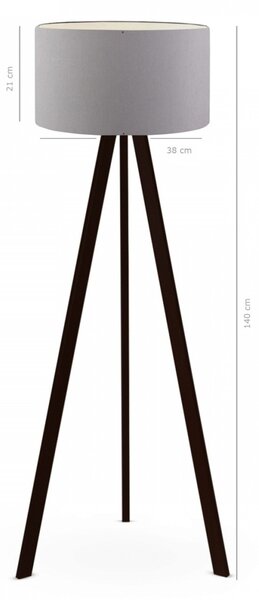 Φωτιστικό Δαπέδου AYD-2800 Γκρι 38x21x140 cm