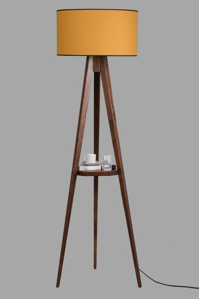 Φωτιστικό Δαπέδου Sehbali Πορτοκαλί 26x26x65 cm