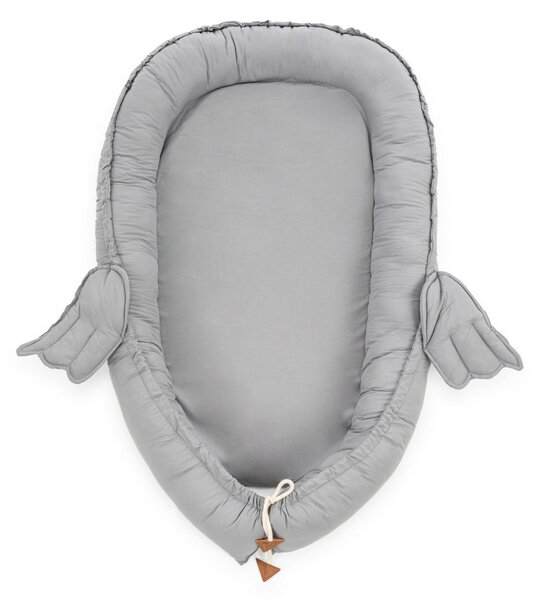Βρεφικό κρεβατάκι Babynest Γκρι 110x70x12 cm