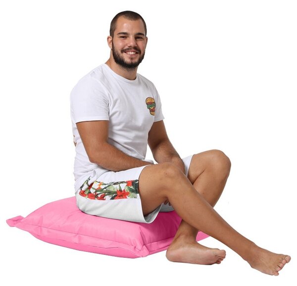 Μαξιλάρι κήπου Cushion Pouf Ροζ 15x70x70 cm