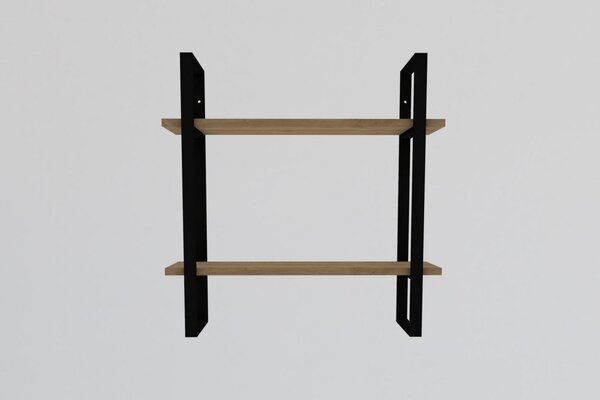 Ράφι τοίχου Buba Δρυς 70x70x22 cm