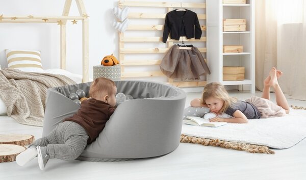 Σετ πισίνα με μπαλάκια Bubble Pops 150 Γκρι 85x85x30 cm