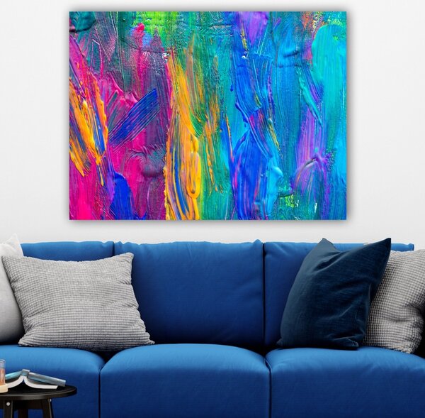 Πίνακας καμβά 170432189 Πολύχρωμο 70x100 cm