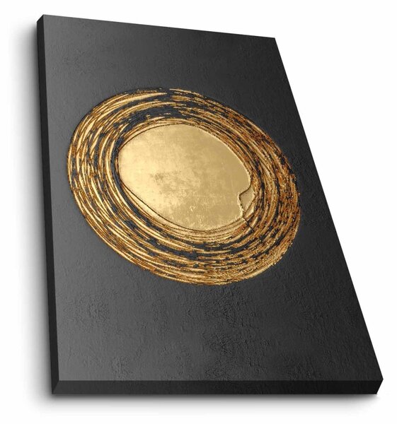 Πίνακας καμβά 4570NISC-024 Χρυσό 45x70 cm