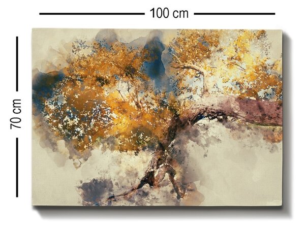 Πίνακας καμβά 488419336 Πολύχρωμο 70x100 cm