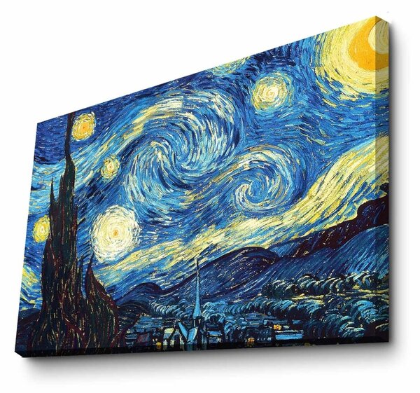 Πίνακας καμβά FAMOUSART-052 Πολύχρωμο 70x100x3 cm