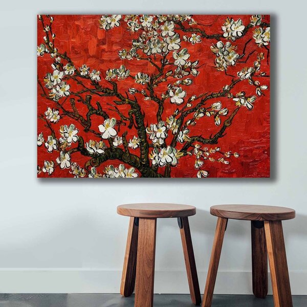 Πίνακας καμβά VANGOGH075 Πολύχρωμο 70x100 cm