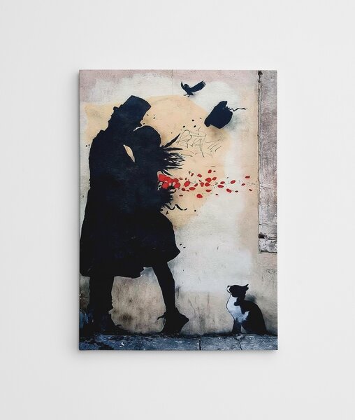 Πίνακας καμβά WY04 Πολύχρωμο 50x70x0.2 cm