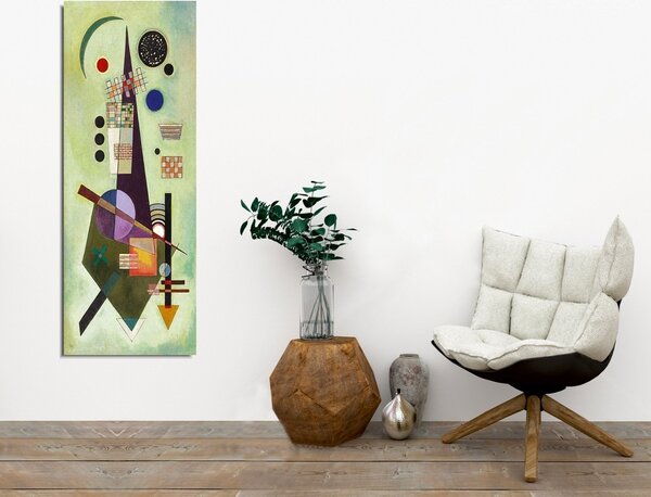 Πίνακας καμβά PC189 Πολύχρωμο 30x80 cm