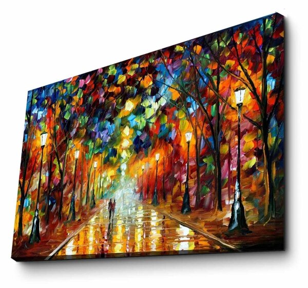 Πίνακας καμβά FAMOUSART-073 Πολύχρωμο 45x70 cm