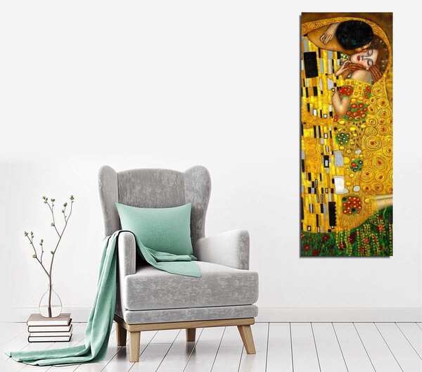 Πίνακας καμβά PC141 Πολύχρωμο 30x80 cm