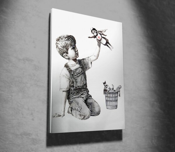 Πίνακας καμβά WY62 Πολύχρωμο 50x70x0.2 cm