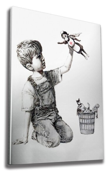 Πίνακας καμβά WY62 Πολύχρωμο 50x70x0.2 cm
