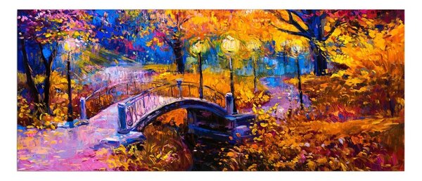Πίνακας καμβά YTY233816548 Πολύχρωμο 50x120 cm