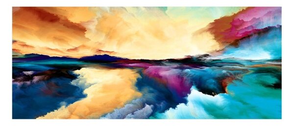 Πίνακας καμβά YTY1027048810 Πολύχρωμο 50x120 cm