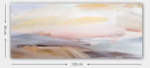 Πίνακας καμβά YTY1053182372 Πολύχρωμο 50x120 cm