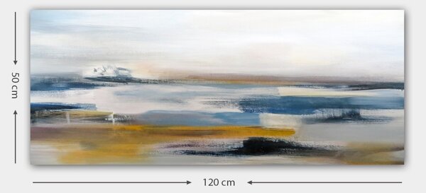Πίνακας καμβά YTY1053165404 Πολύχρωμο 50x120 cm