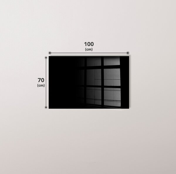Πίνακας din γυαλί temperata UV-032 Πολύχρωμος 70x100 cm
