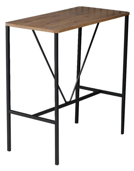 Τραπέζι μπαρ Nordic Καρυδί 90x92x45 cm