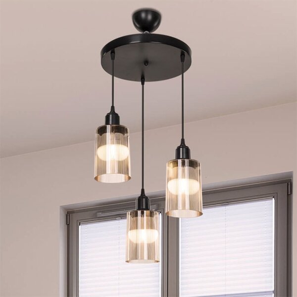 Φωτιστικό οροφής PWL-1195 Pako World Μαύρο 30x30x80 cm