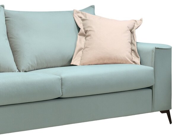 Καναπές 3 θέσεων Verona 3 Pako World Ανοιχτό Πράσινο 225x93x100 cm