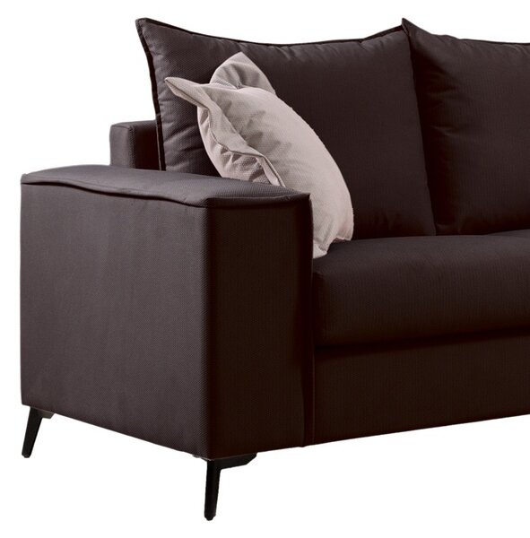 Καναπές 2 θέσεων Verona 2 Pako World Σκούρο Γκρι 173x93x100 cm