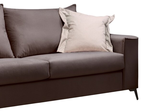Σετ 2 διθέσιοι καναπέδες Verona x2 Pako World Σκούρο Γκρι 225x93x100 cm