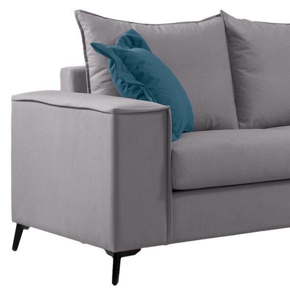 Καναπές 2 θέσεων Verona 2 Pako World Ανοιχτό Γκρι 173x93x100 cm