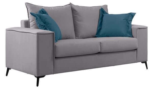 Σετ 2 διθέσιοι καναπέδες Verona x2 Pako World Ανοιχτό Γκρι 225x93x100 cm