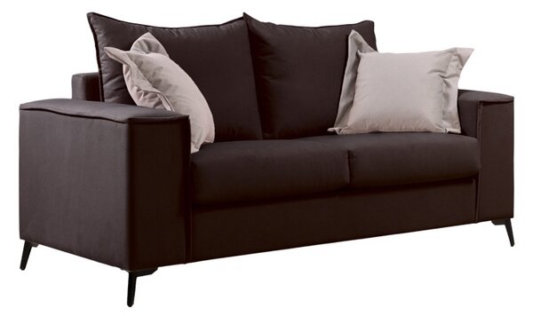 Σετ 2 διθέσιοι καναπέδες Verona x2 Pako World Σκούρο Γκρι 225x93x100 cm