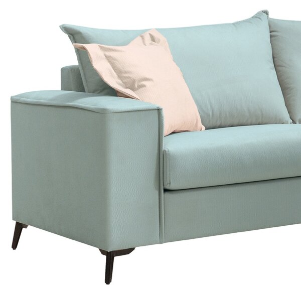 Καναπές 3 θέσεων Verona 3 Pako World Ανοιχτό Πράσινο 225x93x100 cm