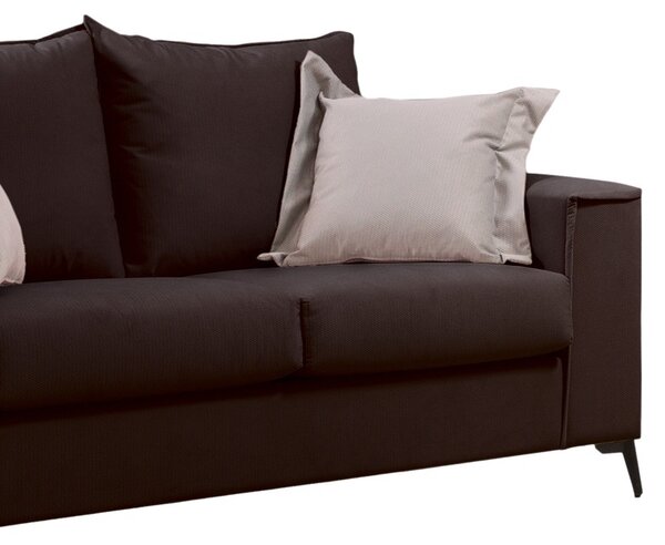 Καναπές 2 θέσεων Verona 2 Pako World Σκούρο Γκρι 173x93x100 cm