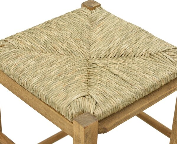 Σκαμπό Bodier-Charchie Pako World Φυσικό 35x35x78 cm