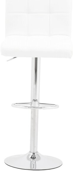 Σκαμπό μπαρ Remina Pako World Λευκό 44x44x112 cm