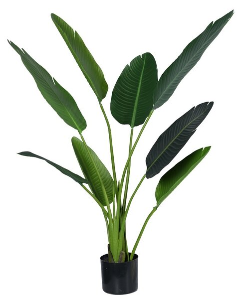 Διακοσμητικό φυτό Palm tree Pako World Μαύρο ύψος 120 cm