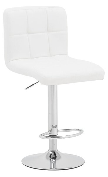 Σκαμπό μπαρ Remina Pako World Λευκό 44x44x112 cm