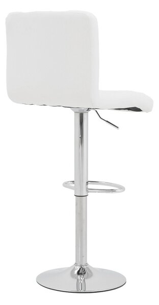 Σκαμπό μπαρ Remina Pako World Λευκό 44x44x112 cm