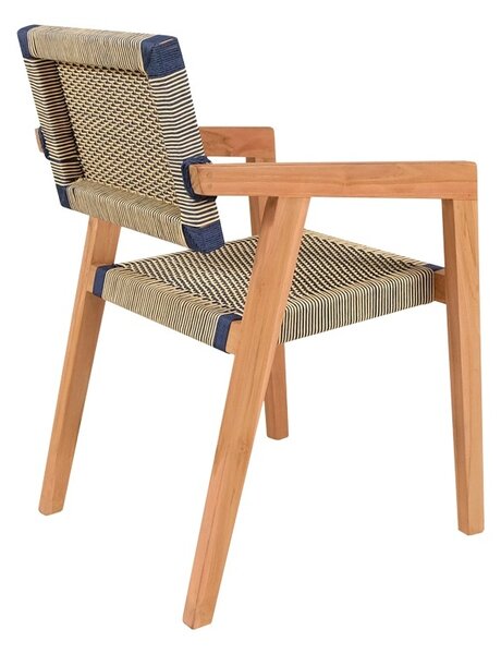 Πολυθρόνα Κήπου Salama Boho Pako World Φυσικό 57x60x85 cm