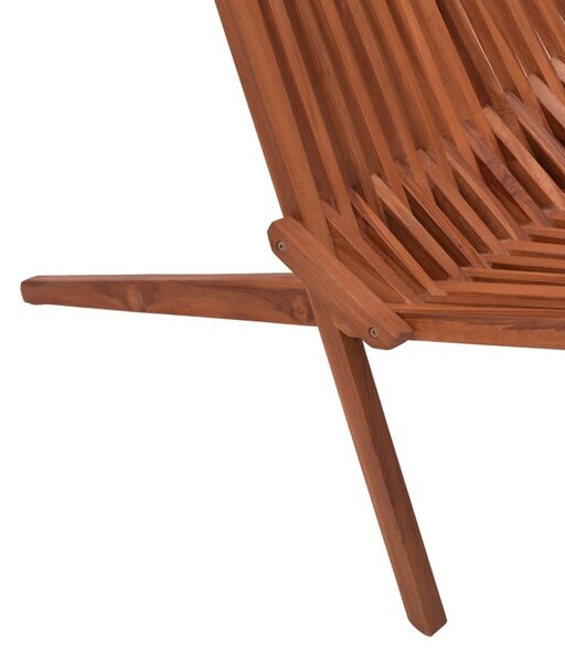 Ξαπλώστρα κήπου Chaise Boho Pako World Φυσικό 101x63x80cm