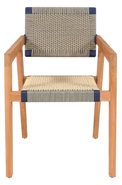 Πολυθρόνα Κήπου Salama Boho Pako World Φυσικό 57x60x85 cm