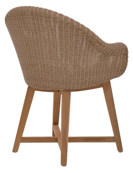 Πολυθρόνα Κήπου Solso Boho Pako World Φυσικό 62x58x78 cm
