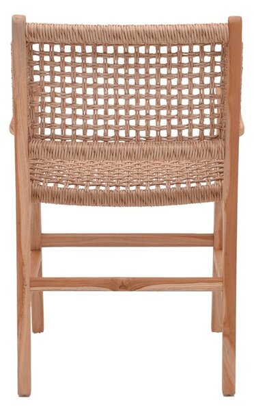 Πολυθρόνα Sponze Boho Pako World Φυσικό 54x60x86 cm