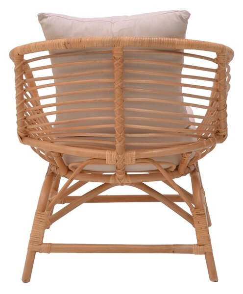Πολυθρόνα Κήπου Caxen Boho Pako World Φυσικό 72x63x75 cm