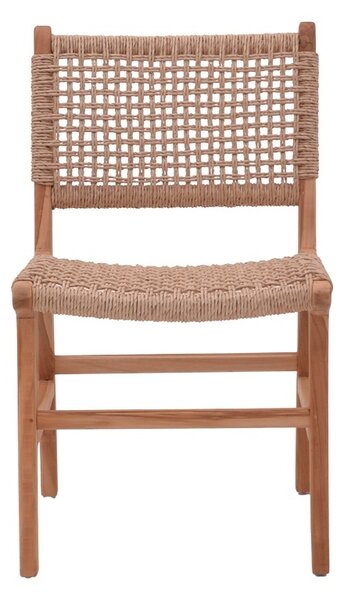 Καρέκλα κήπου Sponze Boho Pako World Natural 50x58x85 cm